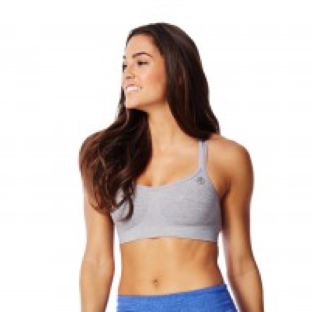 ZUMBA strappy seamless bra top